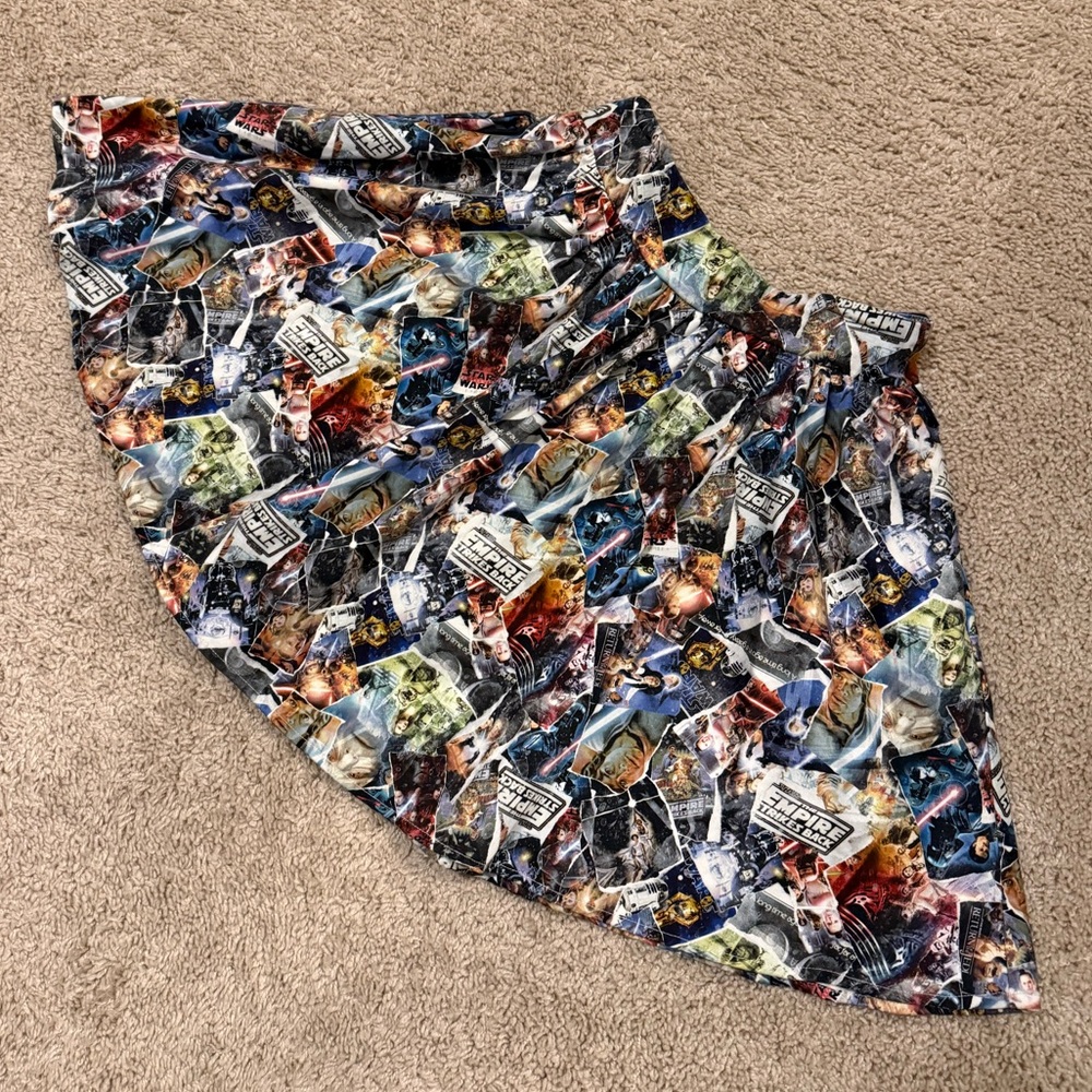 STAR WARS HER UNIVERSE SKIRT WITH POCKETS SIZE XS EMPIRE STRIKES BACK